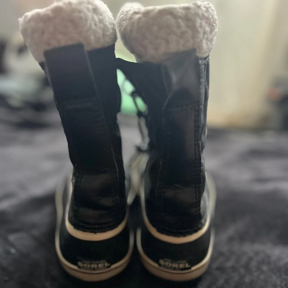 Sorel Black Rain & Snow Boots with Waterproof Design